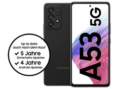 Für Sparfüchse ist das Samsung Galaxy A53 zum Deal-Preis von 288 Euro bei Amazon sicherlich interessanter als das teure Galaxy S22 (Bild: Samsung)