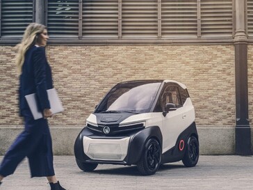 Der Kleinstwagen soll kompletten Wetterschutz bieten.