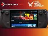 Zuschauer der heutigen "The Game Awards 2023" Show können ein Steam Deck OLED gewinnen. (Bild: Valve / The Game Awards)