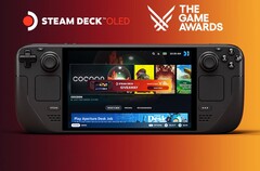 Zuschauer der heutigen &quot;The Game Awards 2023&quot; Show können ein Steam Deck OLED gewinnen. (Bild: Valve / The Game Awards)