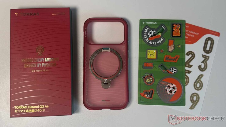 Lieferumfang von Torras × Portugiesischer Fußballverband (FPF) Limitierte Auflage für iPhone 17 Pro Max