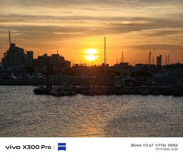 Vivo X300 Pro 85mm Raw Lighting.