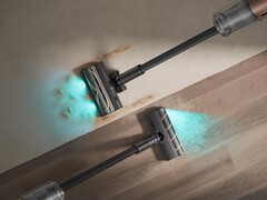 Der Dreame Z20 bringt eine Beleuchtung mit (Bild: Dreame)