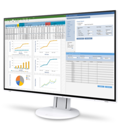 FlexScan EV2457: Neuer Office-Monitor für Multi-Monitor-Setups vorgestellt