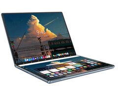 Szbox DS135D: Notebook mit zwei Bildschirmen