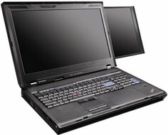 ThinkPad W700DS mit integriertem sekundären Bildschirm