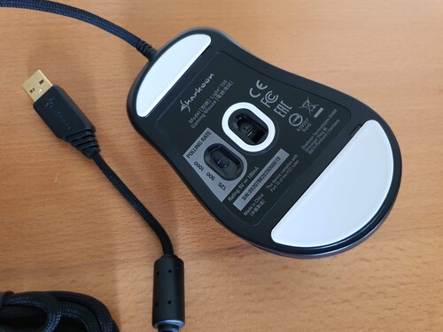 125, 500 oder 1000 Hz sind als Abfragerate einstellbar