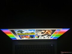 Blickwinkelstabilität von oben