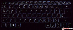 Tastatur des Acer Swift 3 SF313 (beleuchtet)