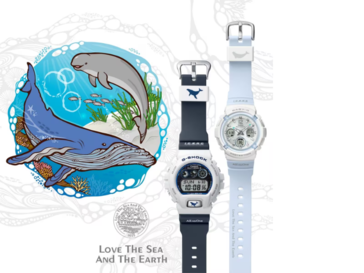 Die Casio G-Shock Baby-G BGA-2800K-7A (rechts) wird gemeinsam mit der BGA-2800K-7A (links) auf den Markt kommen. (Bildquelle: Casio)