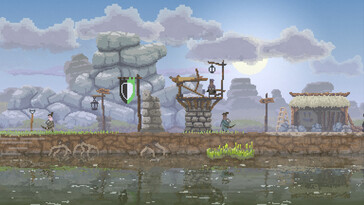 Im Bild: Ein Gameplay-Screenshot aus Kingdom: New Lands.