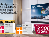 LG startet eine neue Cashback-Aktion für Fernseher und Soundbars. (Bild: LG)