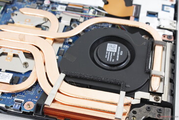 Die Lüfter bleiben unter niedriger Last auch im Turbomodus relativ leise.