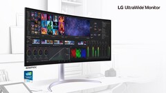 LG hat mit dem UltraWide 40WP95C einen besonders spannenden Monitor mit 5K-Auflösung vorgestellt. (Bild: LG)