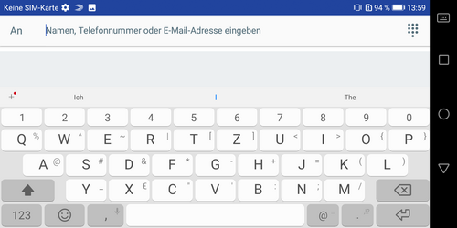 Honor 7S Eingabegräte