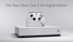 Eine XBox One S ohne Laufwerk. Nicht mehr, nicht weniger. (Bild: Microsoft)