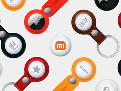 Der Xiaomi Tag wird Berichten zufolge zusammen mit der Xiaomi Watch S5 und den Buds 6 auf den Markt kommen. Abbildung: Promo-Bild des AirTag. (Bildquelle: Apple/Xiaomi, bearbeitet)