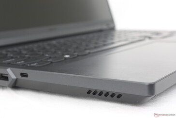 Glatte Aluminiumlegierung oben, PC-ABS-Kunststoff unten