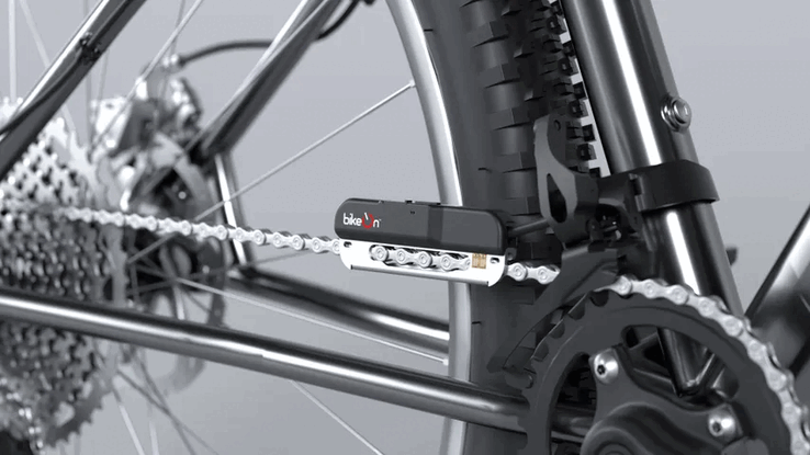 Das System greift an der Kette an (Bildquelle: CycleClick)