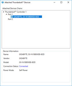 Das Dell-System erkennt die GPU automatisch