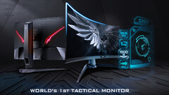 Gigabyte Aorus CV27F: Curved-Gaming-Monitor mit 165 Hz und FreeSync 2 HDR.