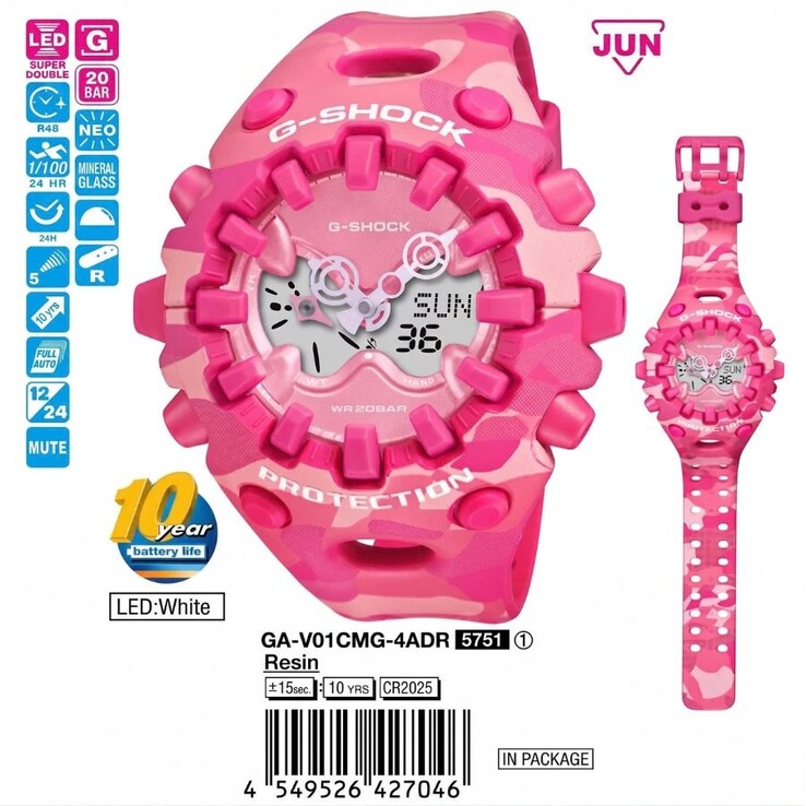 Casio G-Shock GA-V01CMG-4A