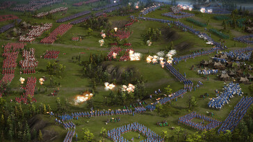 Eine Schlacht in Cossacks 3