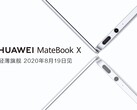 Huawei teasert ein neues MateBook X für den 19. August: Randloses Display und 
