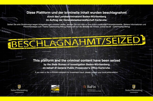 Im Rahmen der "Operation Herakles" nahmen die Behörden über 1.400 betrügerische Domains vom Netz und stoppten so Millionen-Betrug (Bild: Polizei/LKA/BaFin).