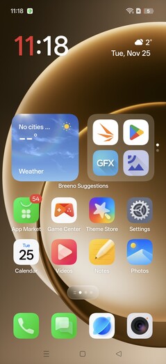Software OnePlus 13 (ColorOS)