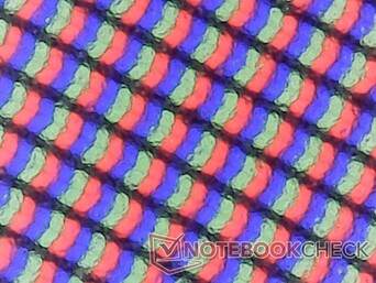 Keine größeren Probleme mit der Körnigkeit des matten Overlays