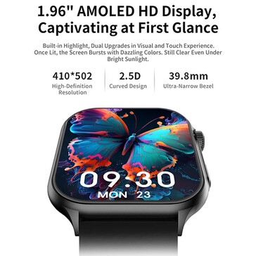 Es kommt ein AMOLED-Display zum Einsatz