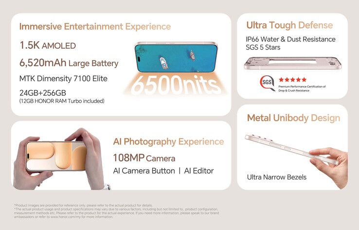 Das Smartphone soll relativ robust sein, ist aber kein Rugged-Smartphone