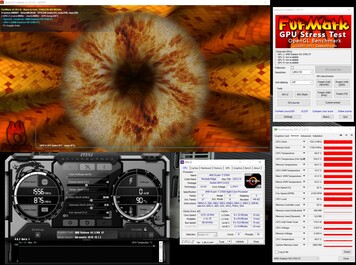 Stresstest FurMark (PT 100 Prozent)