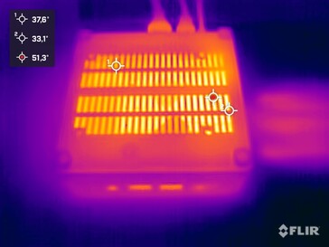 Minisforum Venus Series UN100L - idle (Unterseite)