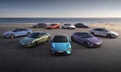 Sammlung elektrischer Xiaomi SU7-Limousinen (Bildquelle: Xiaomi)