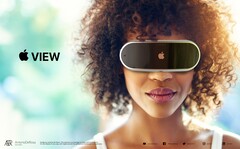 Der Designer Antonio De Rosa nennt sie Apple View: Die &quot;Apple Glasses&quot; hier als Mixed Reality-Headset in jeder Menge hochauflösender Renderbilder visualisiert.