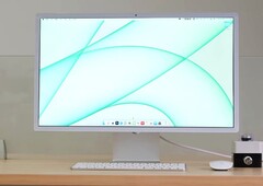 Der Apple iMac sieht ohne das breite Kinn deutlich moderner aus. (Bild: Io Technology, Bilibili)