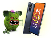 Das Galaxy M52 5G kommt mit einem 120-Hz-Display (Bild: Samsung)