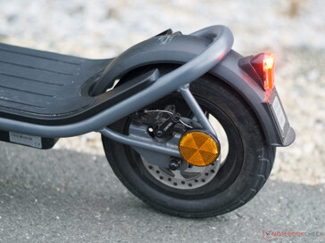 Scheibenbremse am Hinterrad