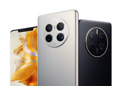 Die große Notch des Huawei Mate 50 Pro beherbergt eine zusätzliche Tiefen-Kamera für eine sichere Gesichtserkennung. (Bild: Huawei)