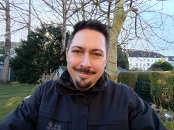 Selfie mit dem Poco Pad M1