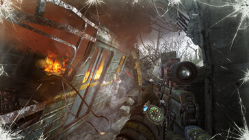 Im Bild: Ein Gameplay-Screenshot aus Metro: Last Light Redux.