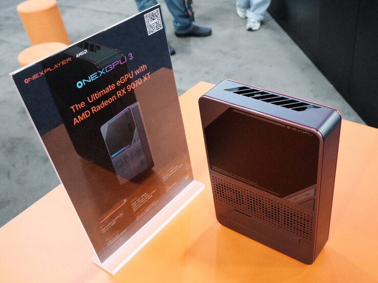 Das Demo-Gerät auf der CES 2026 (Bildquelle: OneXPlayer)