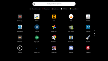 Sowohl Chrome-OS als auch Android-Apps laufen wie erwartet