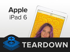 Der iFixit Teardown des Apple iPad 6 Tablets zeigt: Auch das neue iPad 6 lässt sich schwer reparieren.