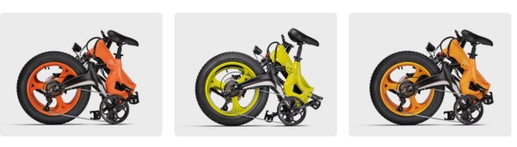 Das Mihogo NX ist faltbar und in drei Farben erhältlich