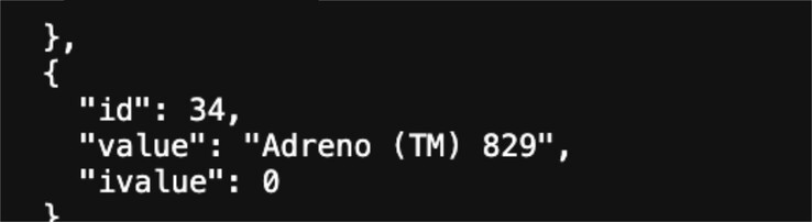 Der Snapdragon 8 Gen 5 ist mit Qualcomms Adreno-829-GPU ausgestattet. (Bildquelle: Geekbench)