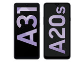 Das Galaxy A31 und das Galaxy A20s neu von Samsung. (Bild: Samsung)