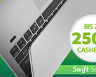 Acer: Cashback-Aktion für Swift 1, Swift 3, Swift 5 und Swift 7.